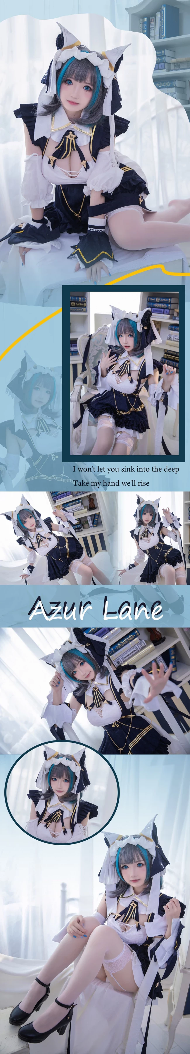 雪晴 Azure Lane 柴郡[18P]