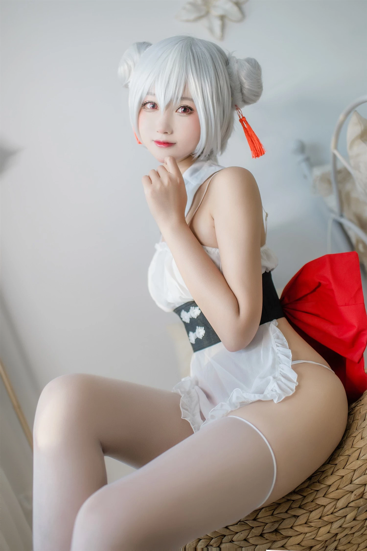 Cosplay 羽生三未 中華廚娘