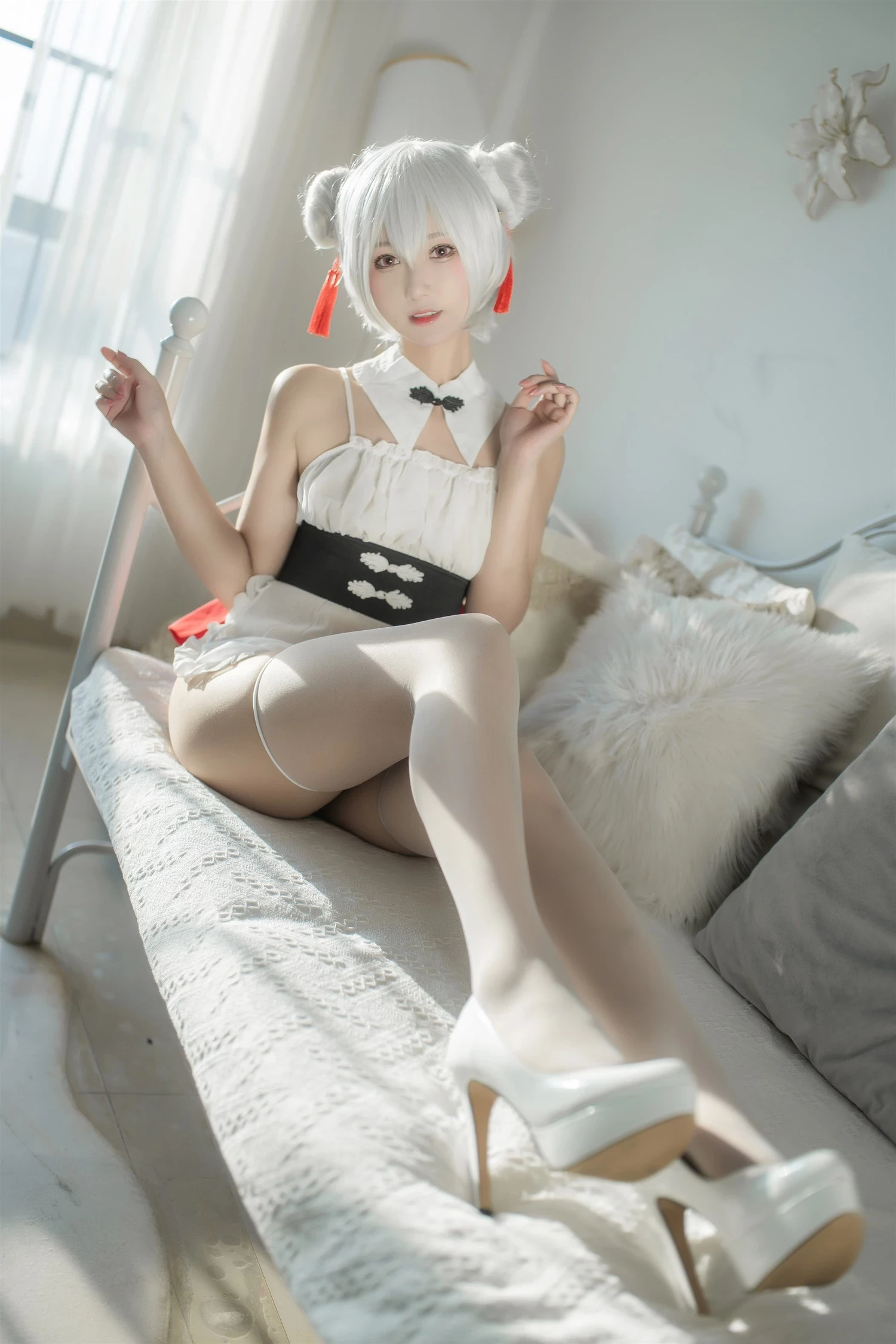 Cosplay 羽生三未 中華廚娘