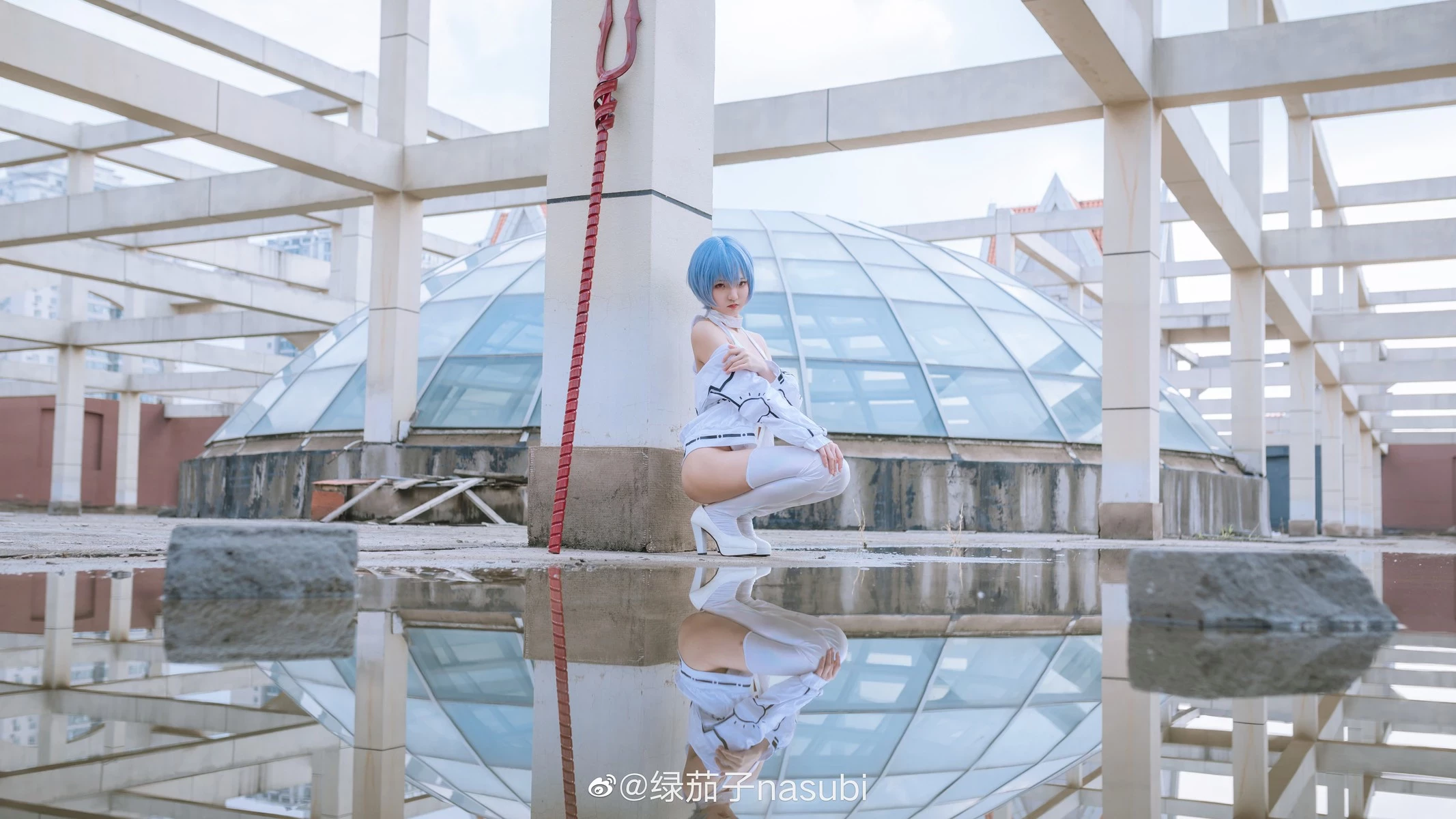 Cosplay 綠茄子nasubi EVA超話ASS綾波麗