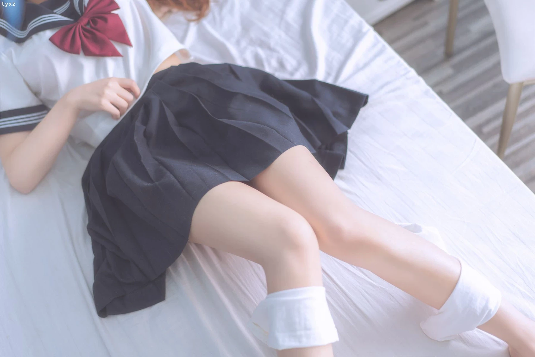 Cosplay 一隻雲燒 JK少女