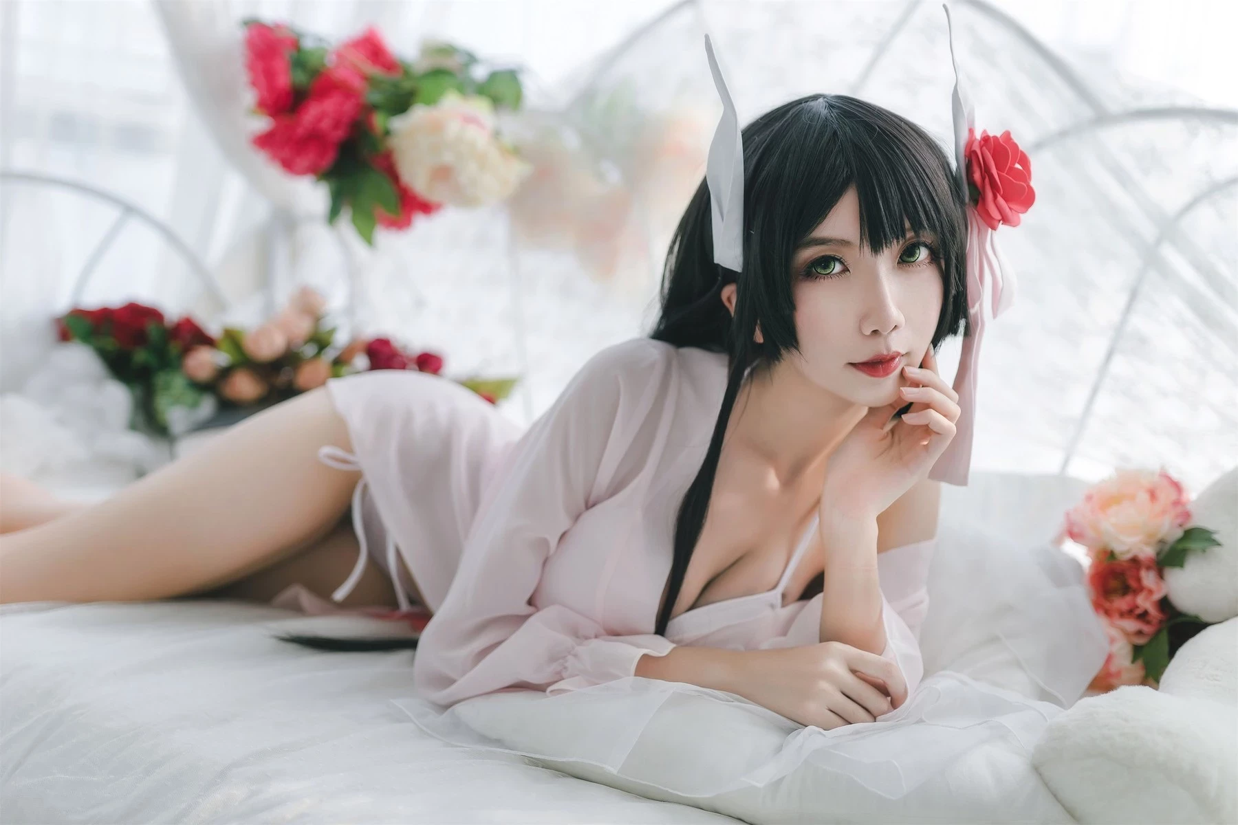 Cosplay 迷失人形QUQ 比叡 月下巡遊