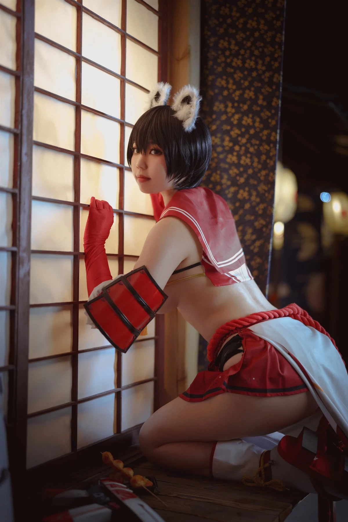 Ganlory 啊日日 Cosplay 春日ツバキ Kasuga Tsubaki