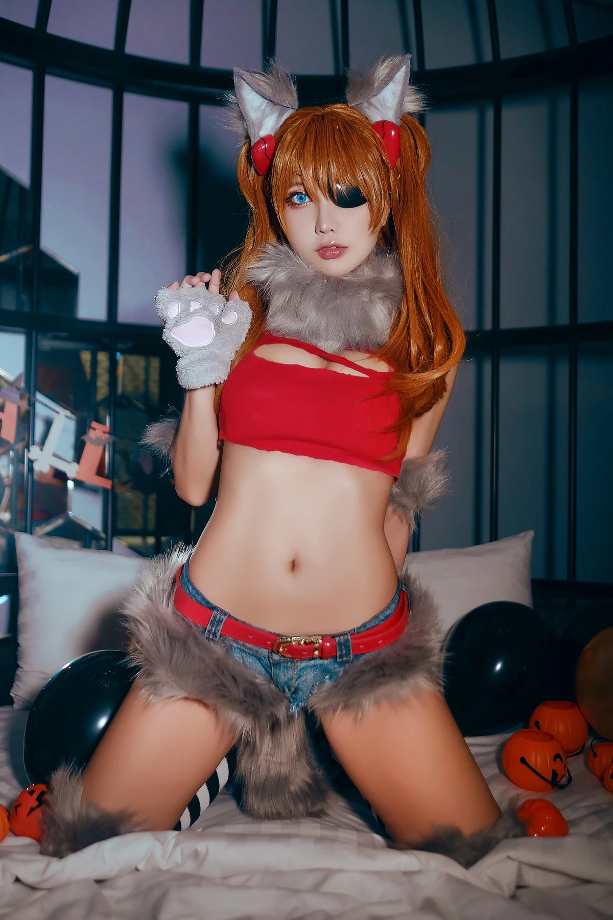 MingTao 明桃 Cosplay Asuka Werewolf