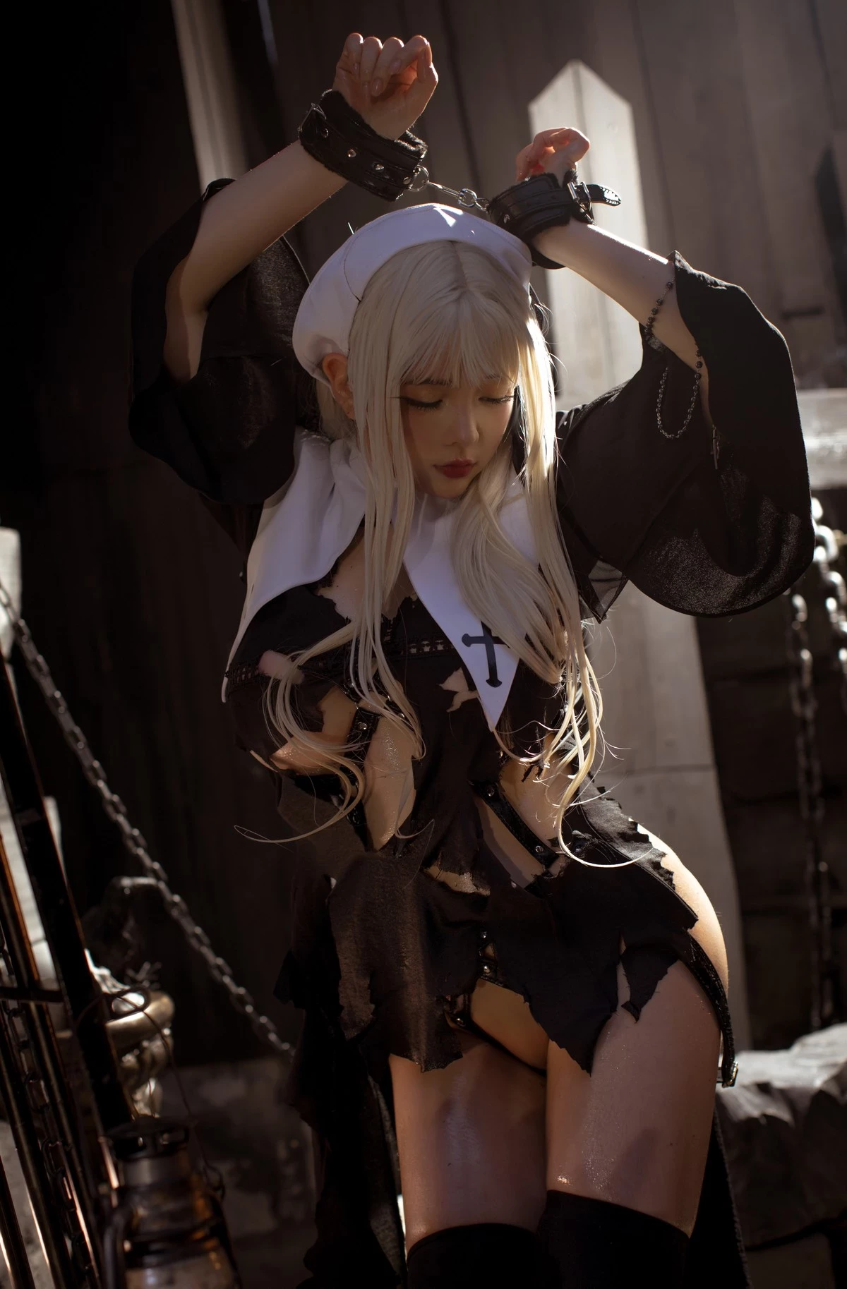 NinJA阿寨寨 Cosplay 贖罪修女