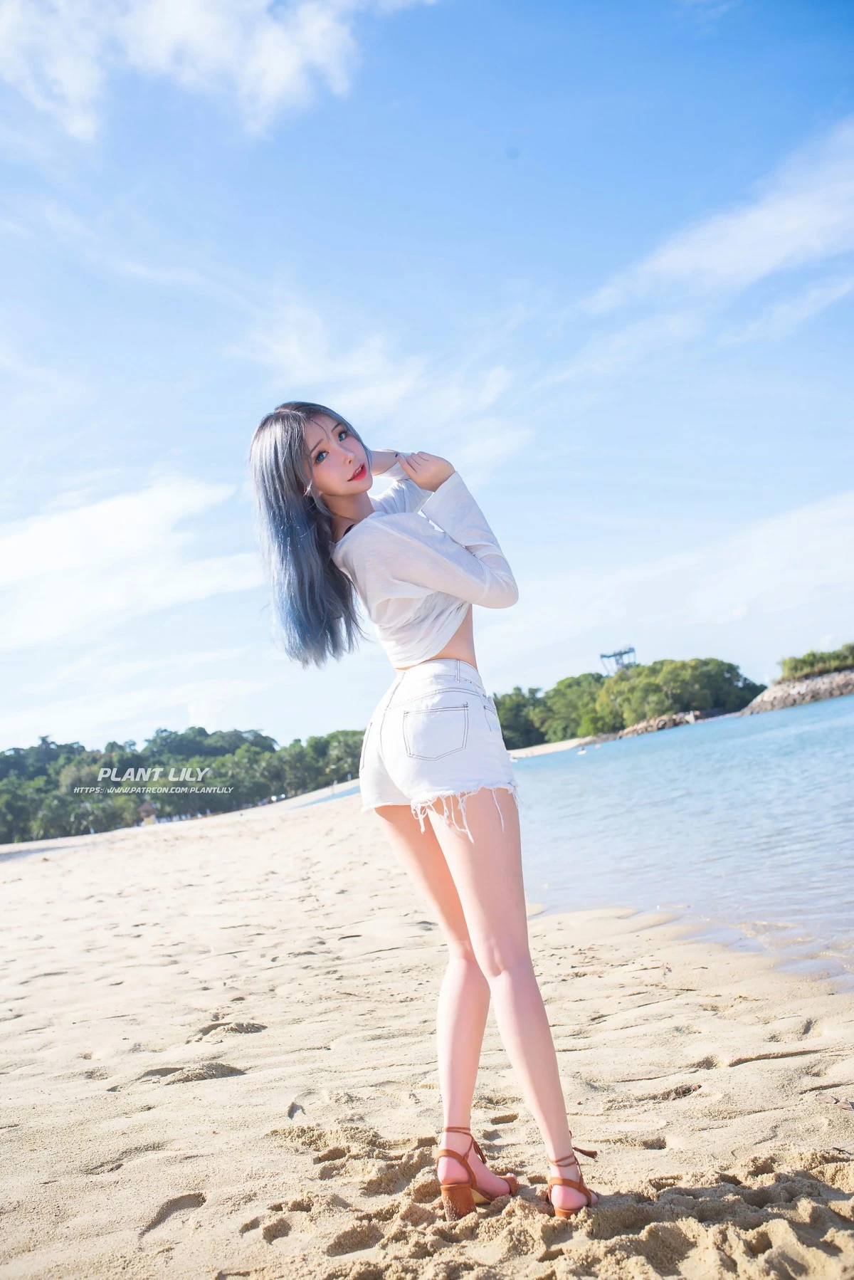 Plant Lily 花リリ Cosplay Beach lily