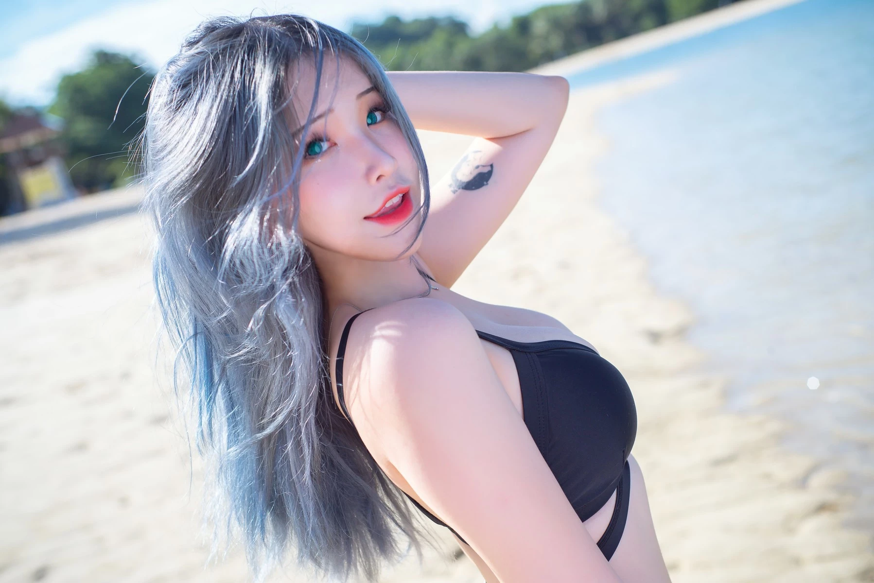 Plant Lily 花リリ Cosplay Beach lily