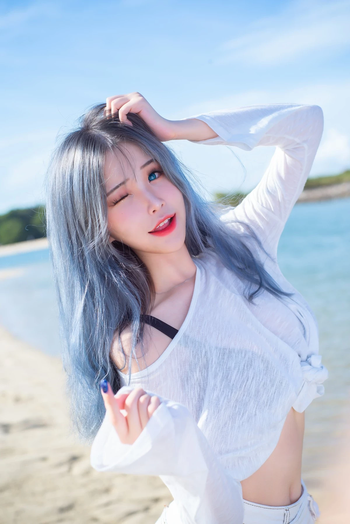 Plant Lily 花リリ Cosplay Beach lily