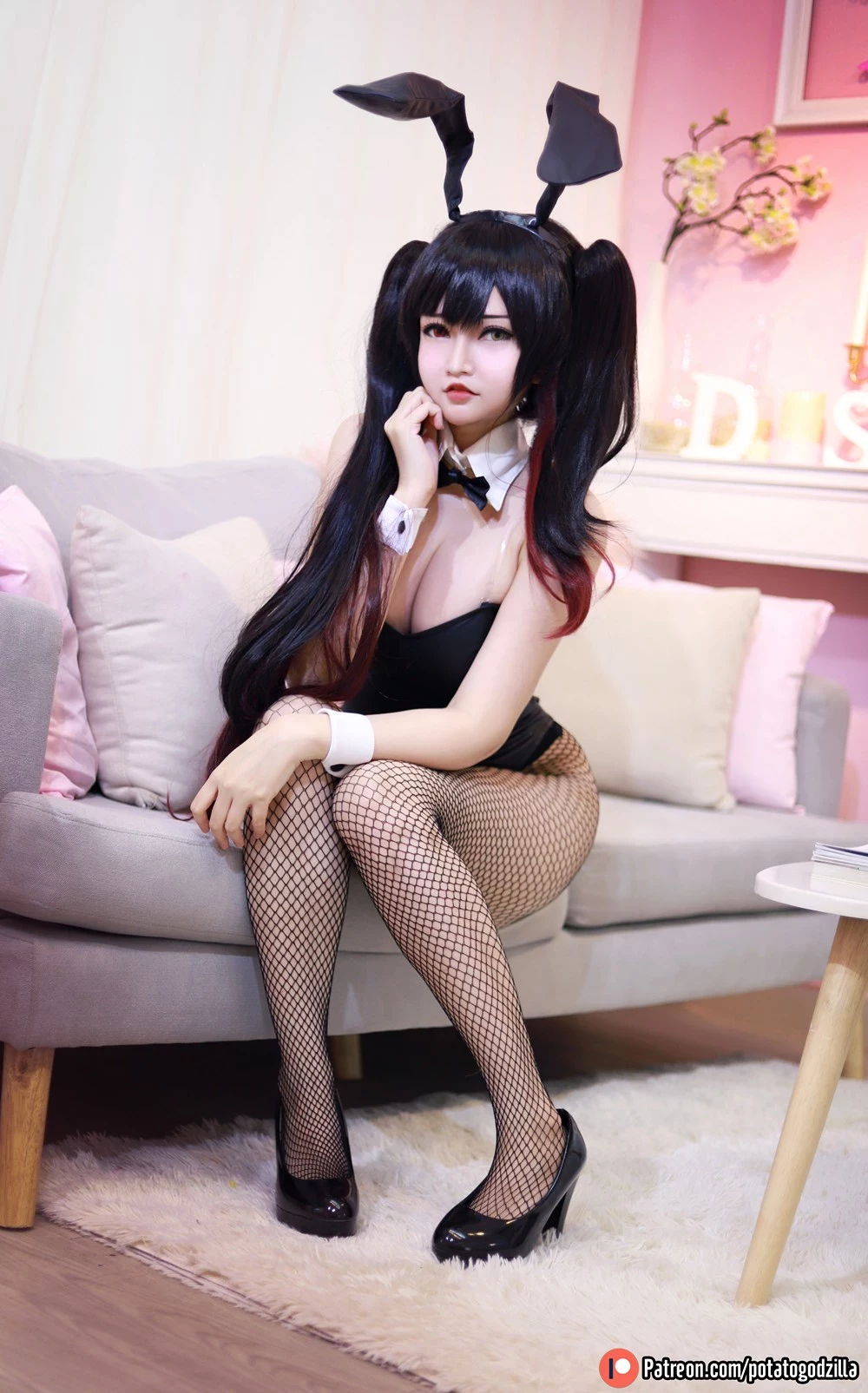 Potato Godzilla - Kurumi Tokisaki Bunny Girl