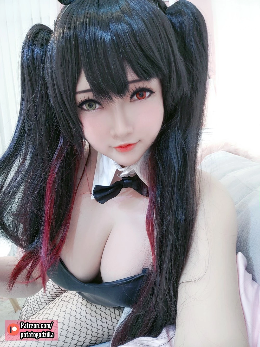 Potato Godzilla - Kurumi Tokisaki Bunny Girl