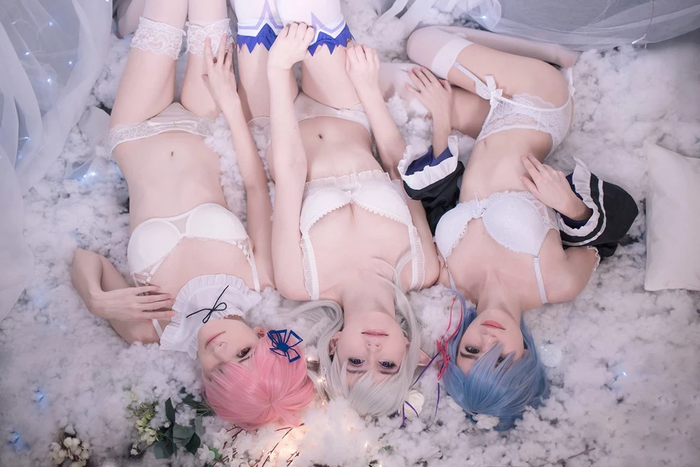 ShaeUnderscore, Kanra & Soalianna - Ram, Rem & Emilia [ReZero]