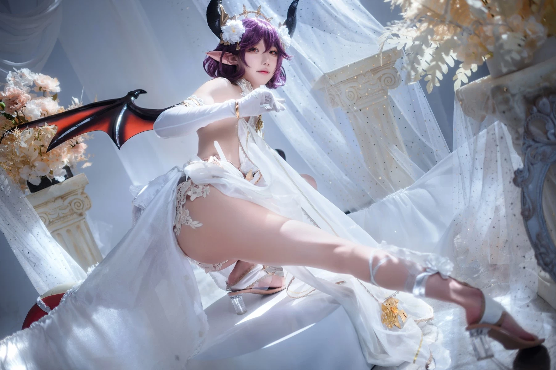 阿包也是兔娘 Cosplay 碧藍幻想古蕾婭 龍娘