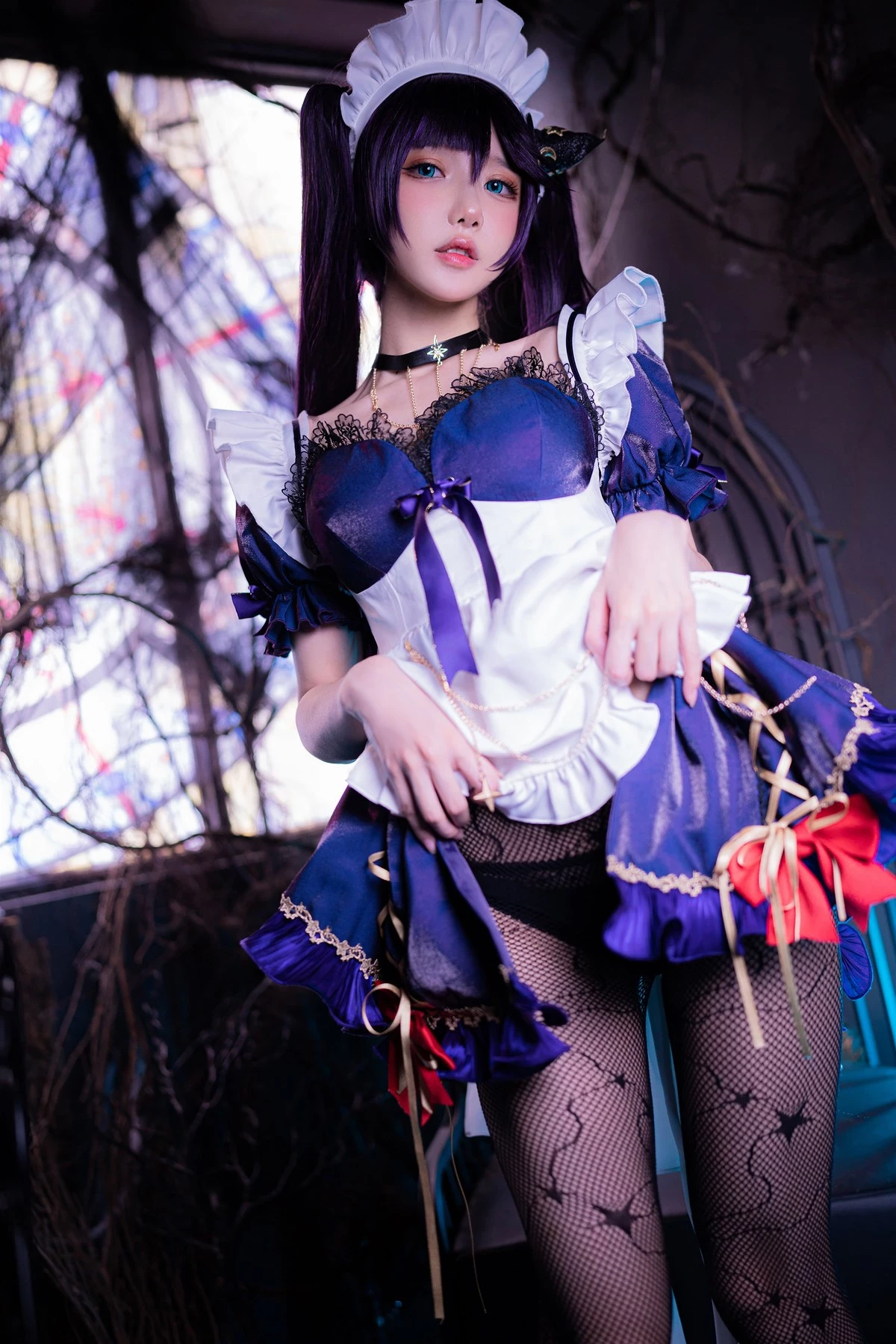 阿包也是兔娘 Cosplay 莫娜女僕