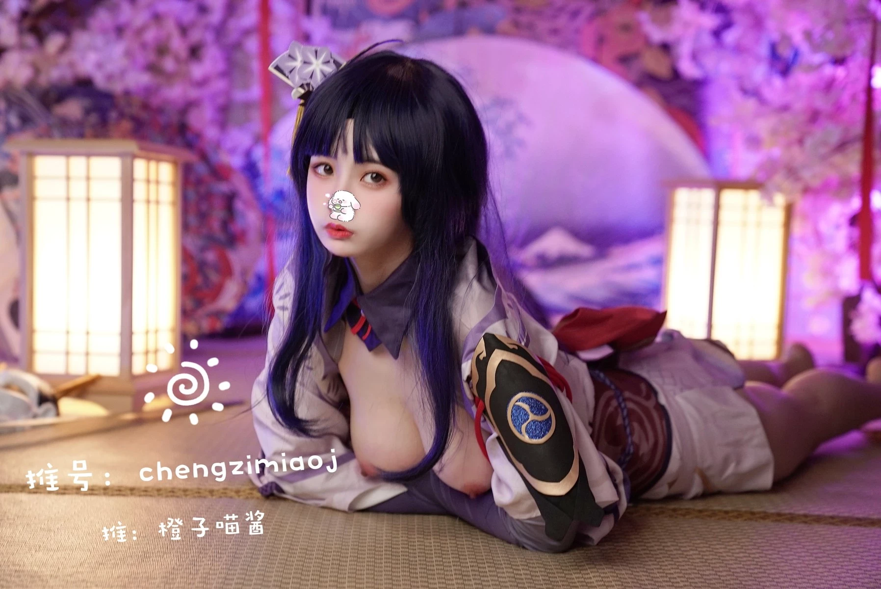 橙子喵醬 Cosplay 雷神