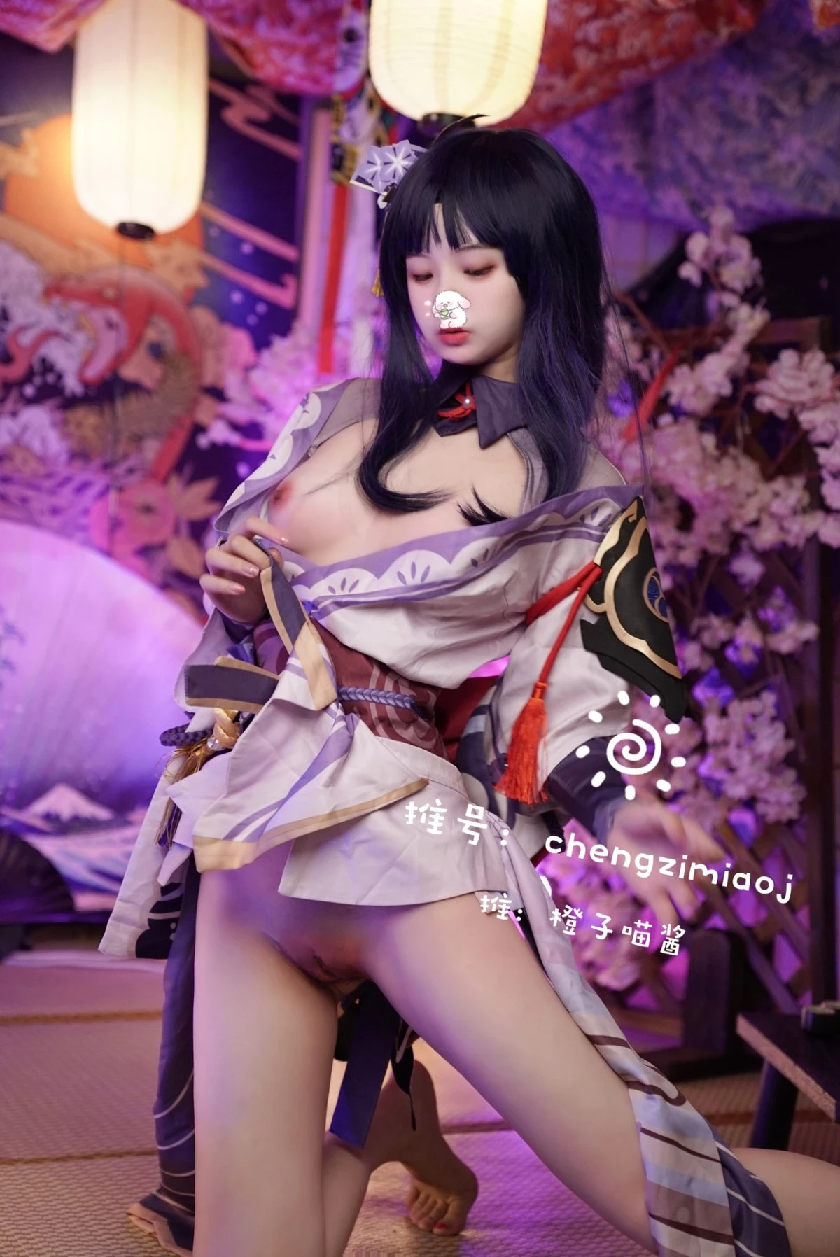 橙子喵醬 Cosplay 雷神