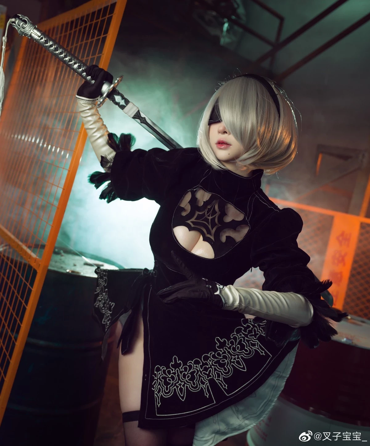 叉子寶寶 Cosplay 2B 尼爾機械紀元