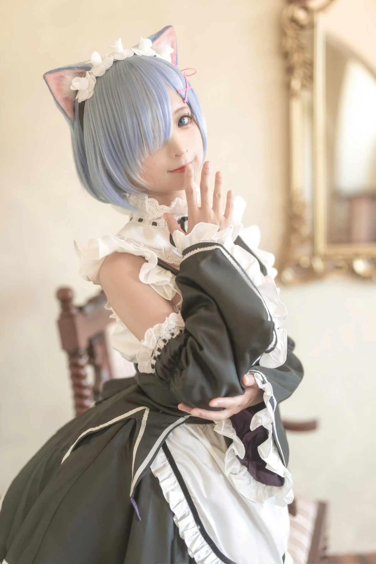 蠢沫沫 Cosplay 雷姆