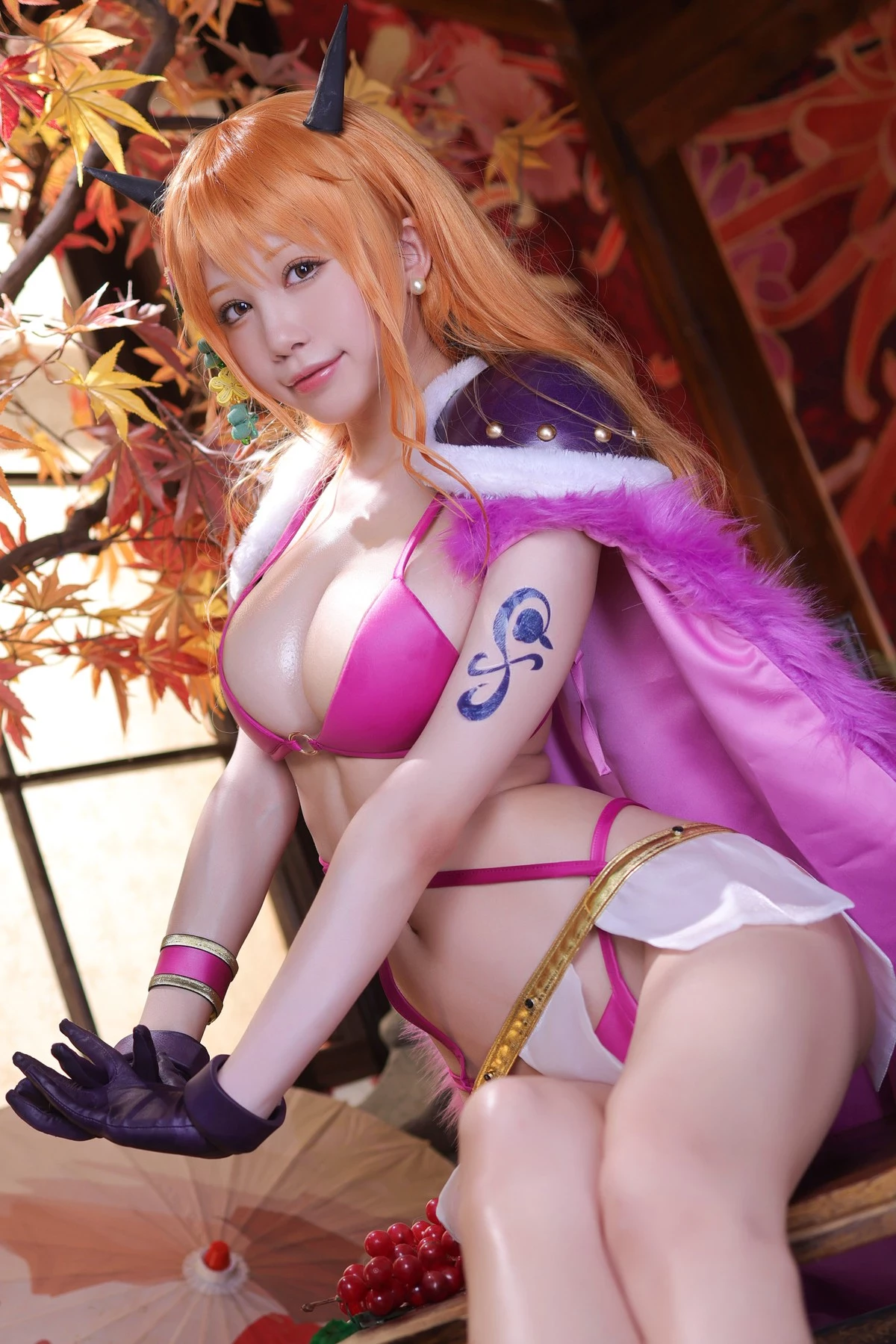 水淼aqua Cosplay 海賊王 娜美