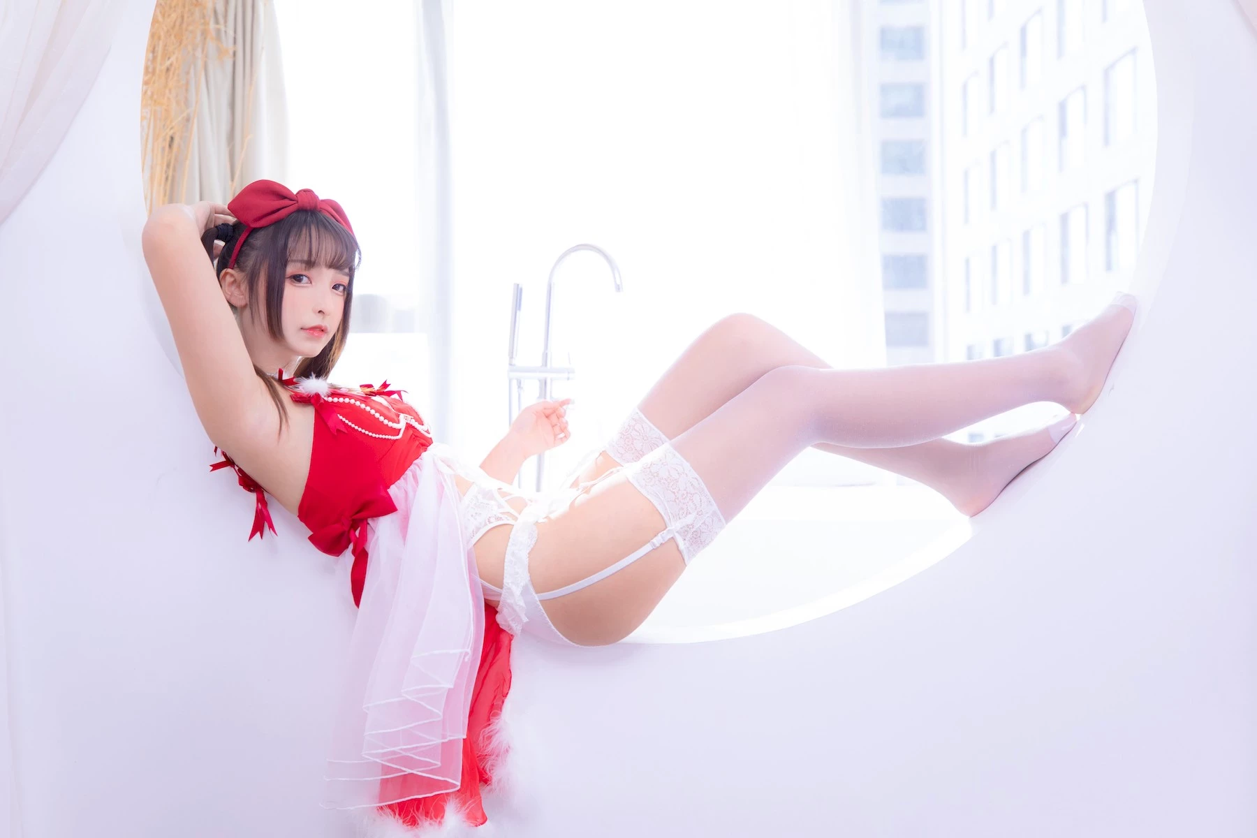 神楽坂真冬 Cosplay 天使への願い