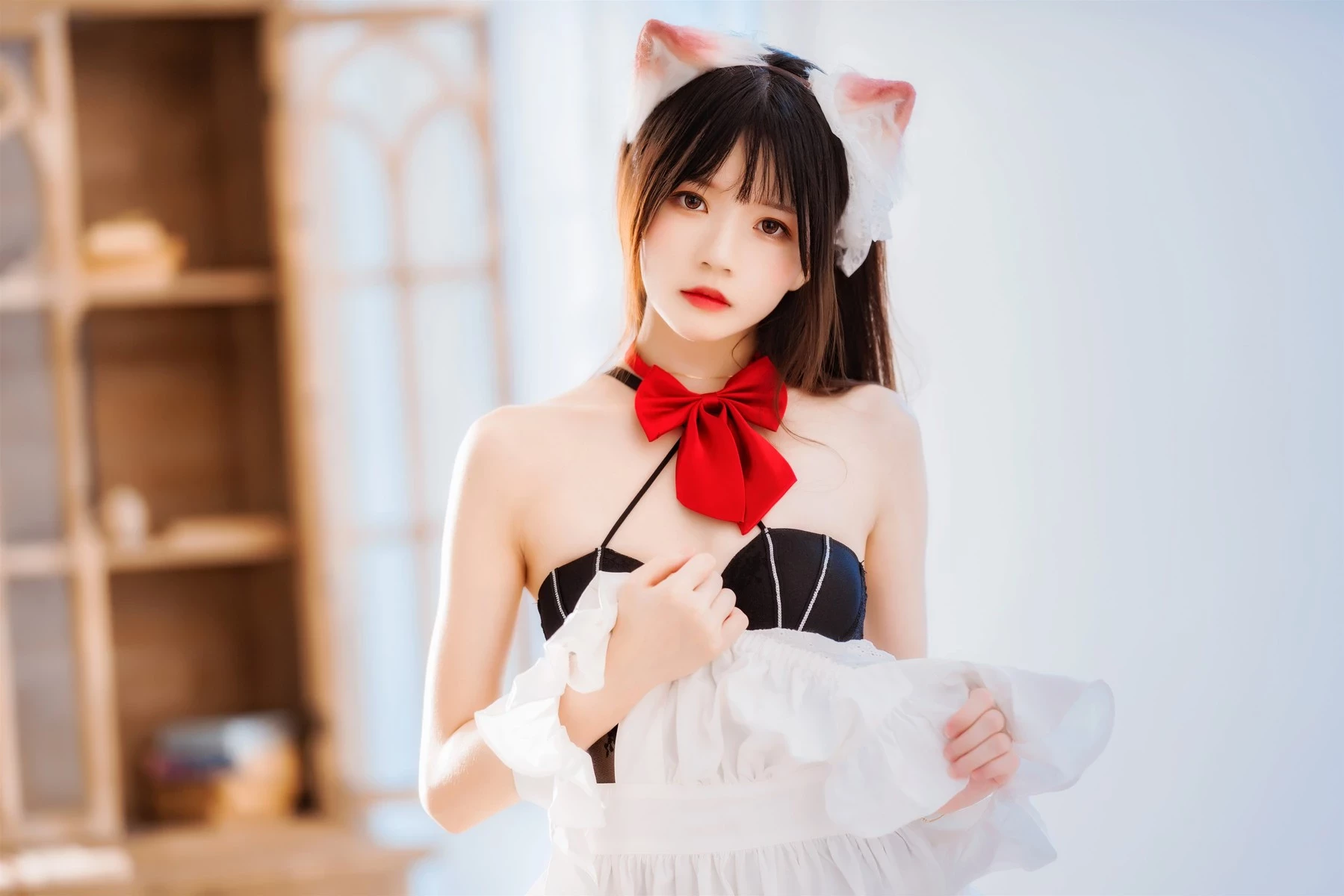 桜桃喵 Cosplay 長裙妹抖