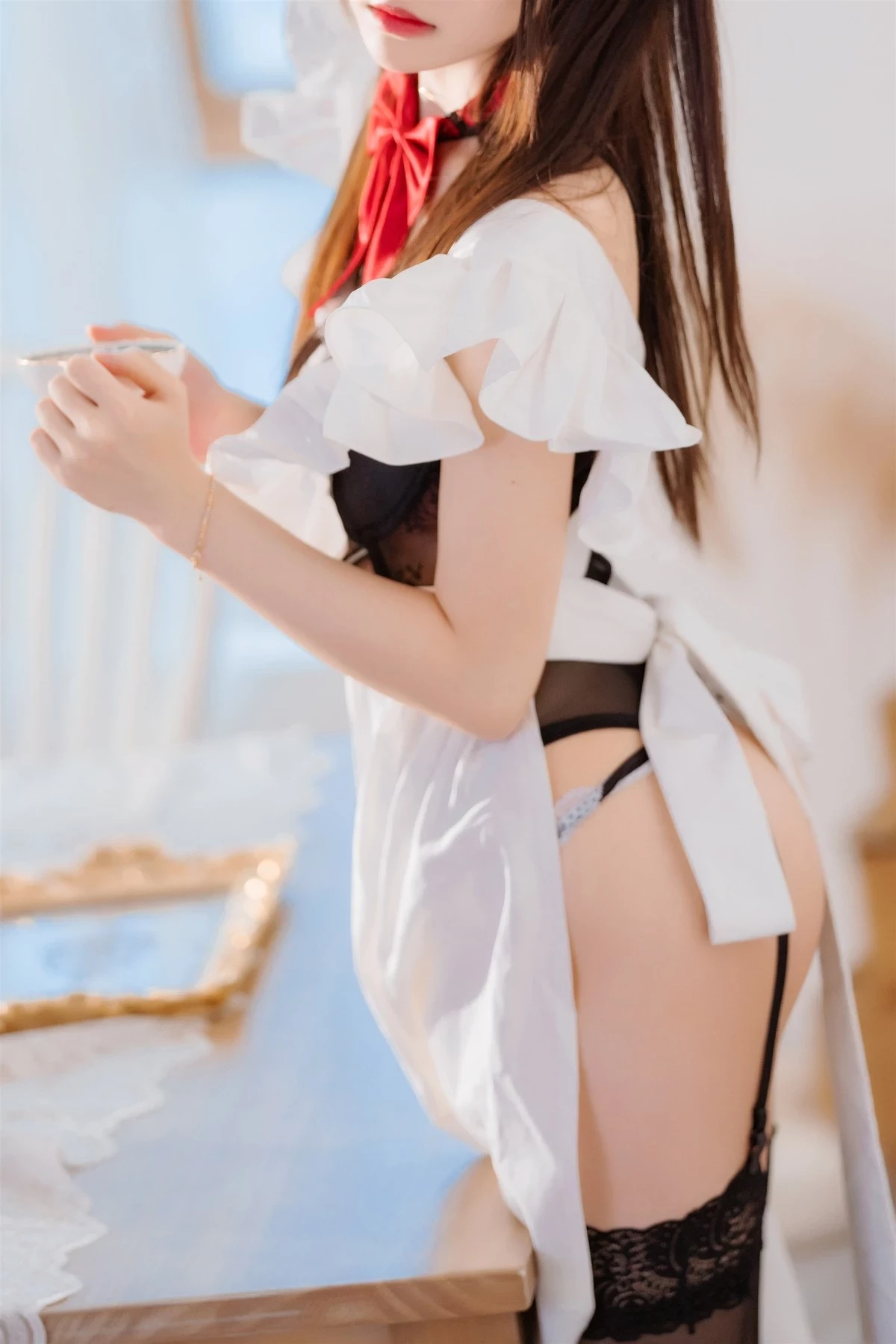 桜桃喵 Cosplay 長裙妹抖