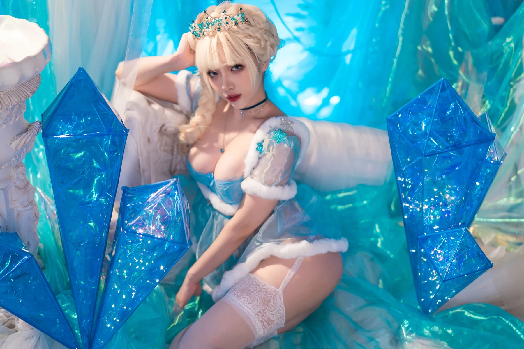 雯妹 Cosplay 冰雪 Snow Ice