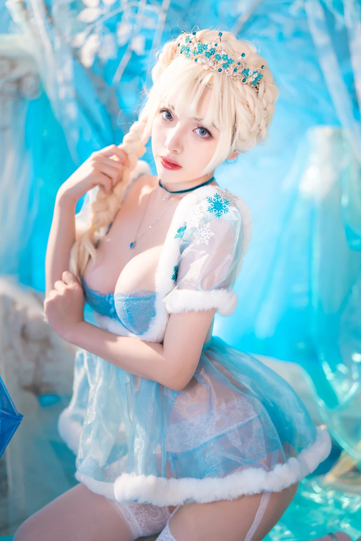 雯妹 Cosplay 冰雪 Snow Ice