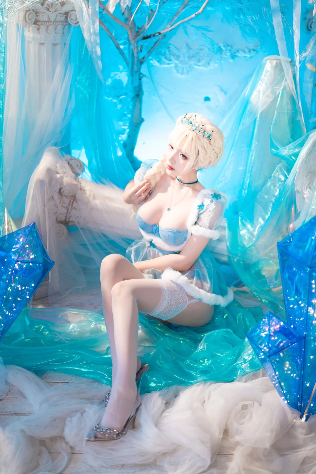 雯妹 Cosplay 冰雪 Snow Ice