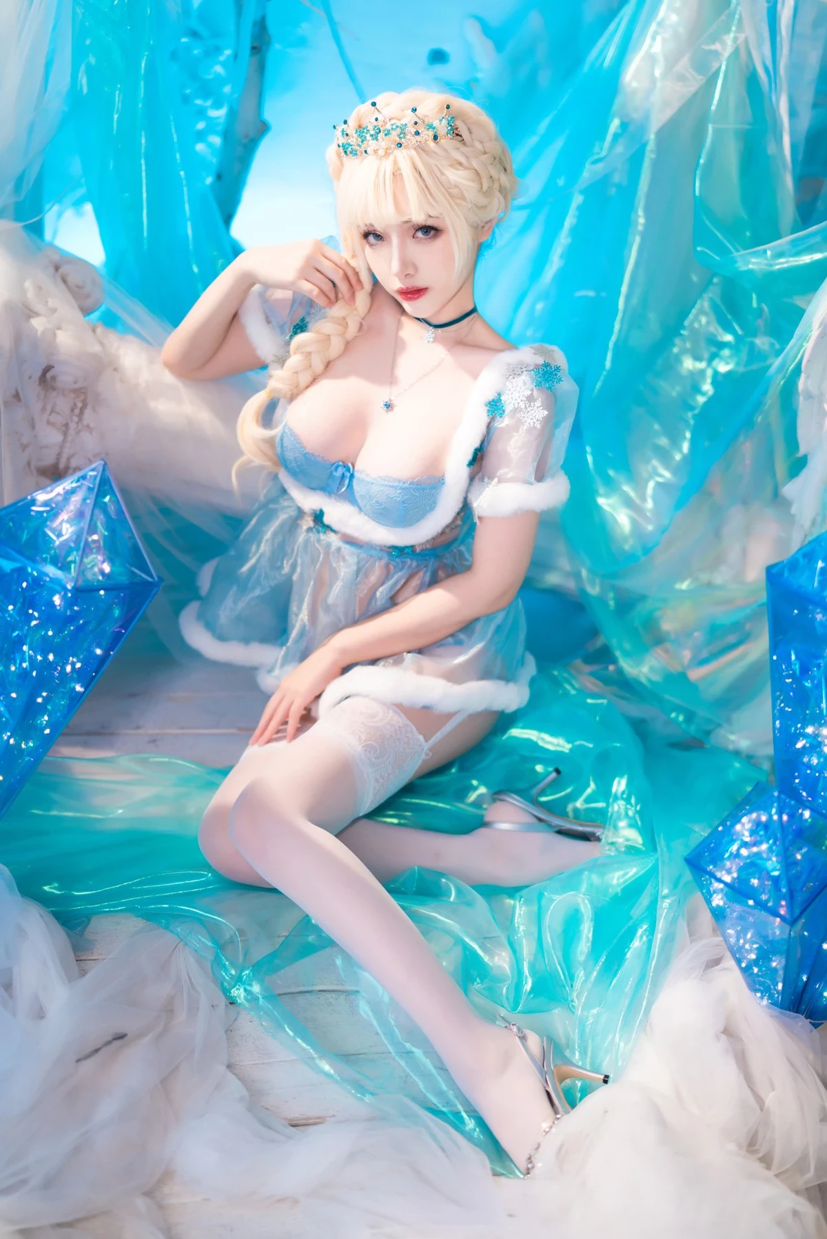 雯妹 Cosplay 冰雪 Snow Ice