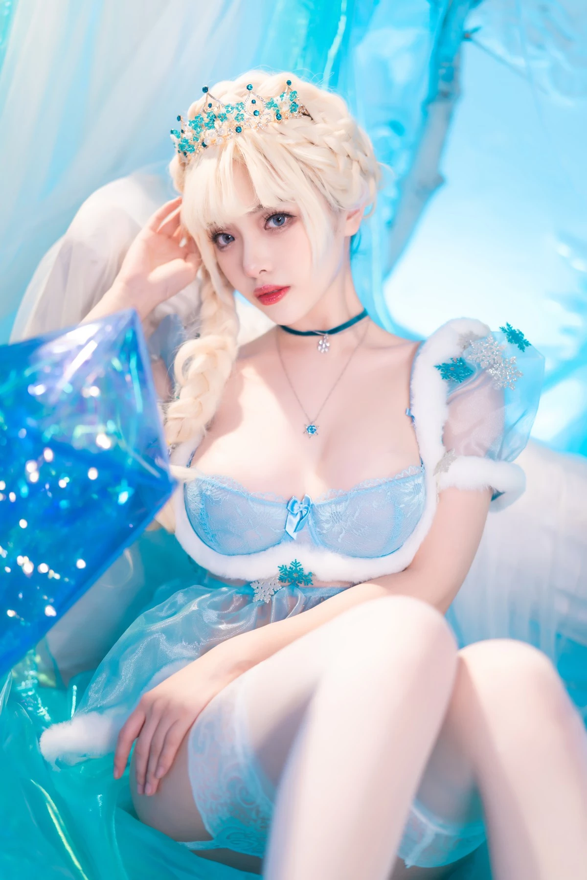 雯妹 Cosplay 冰雪 Snow Ice