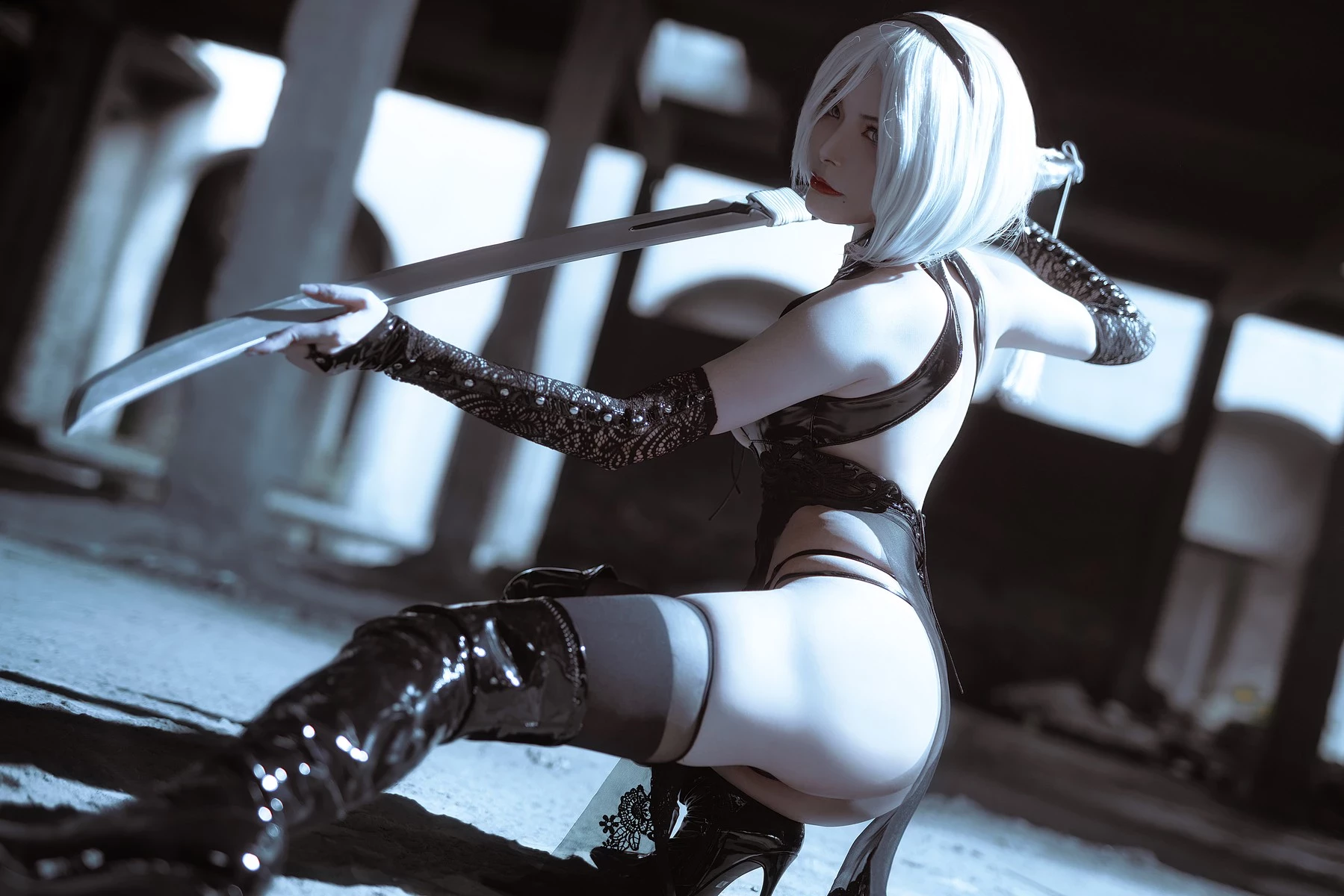 夏小秋秋秋 Cosplay 2B ニーア オートマタ