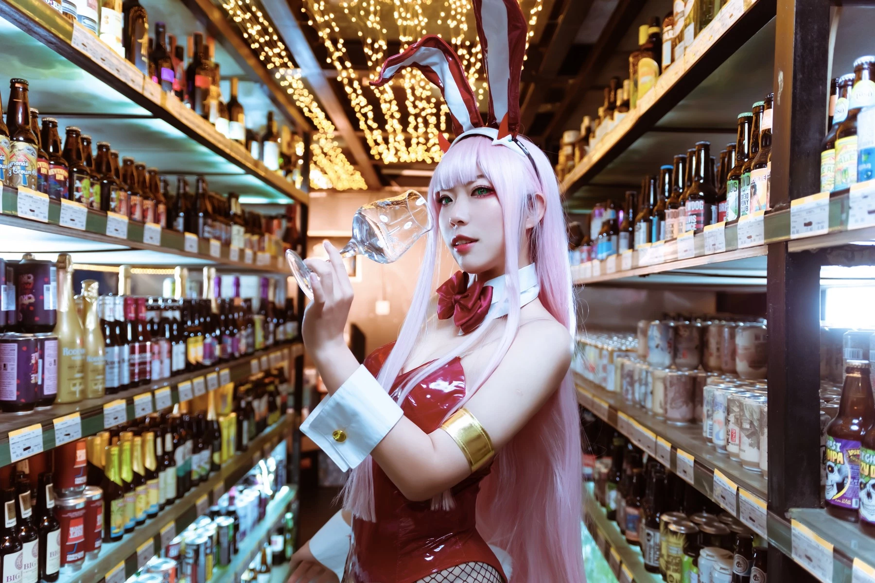 機智的嗶啵 Cosplay Zero Two Bunnygirl