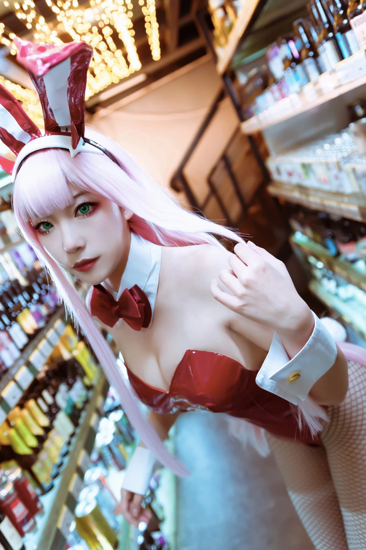 機智的嗶啵 Cosplay Zero Two Bunnygirl