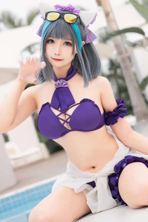 Cosplay 兔玩映畫 白紗裙