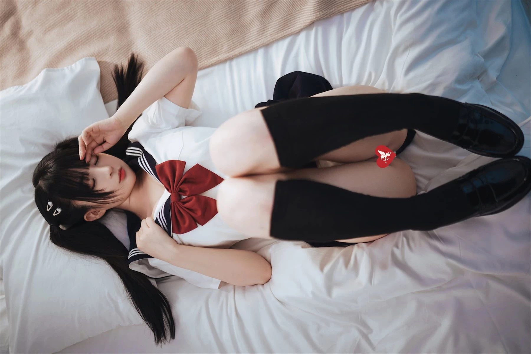 Cosplay 桜井寧寧 雙馬尾JK