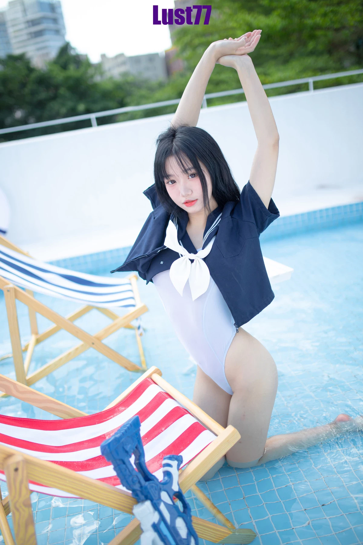 Cosplay 柒柒要乖哦 清涼夏日