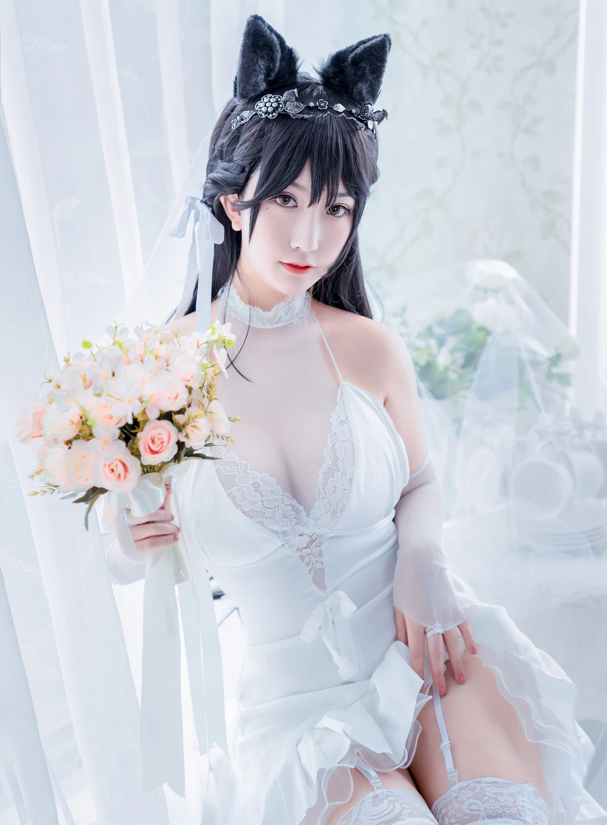 Cosplay 貓九醬Sakura 碧藍誓約 Set.02