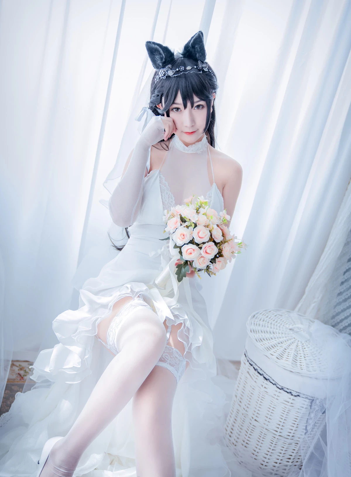 Cosplay 貓九醬Sakura 碧藍誓約 Set.02