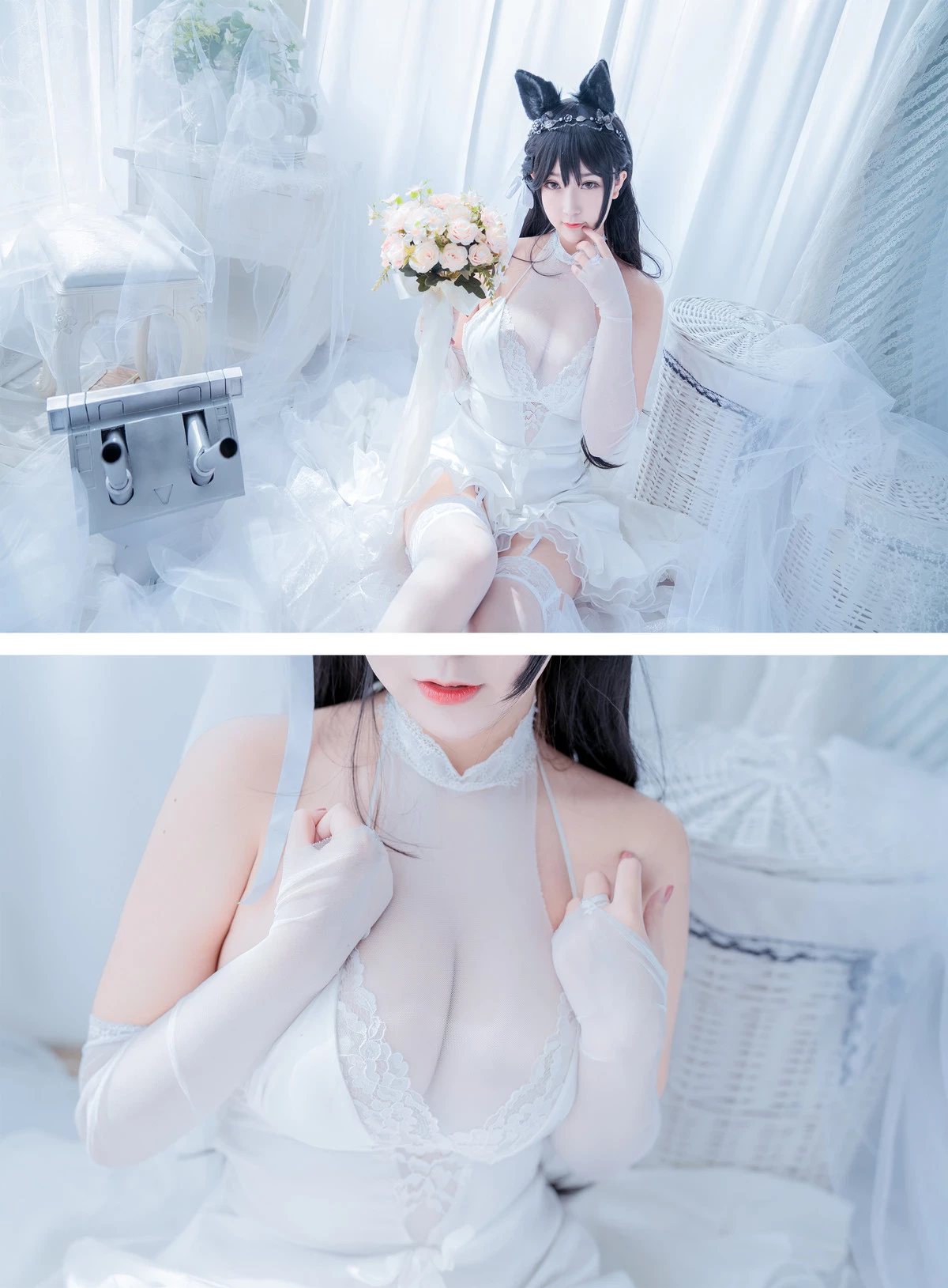 Cosplay 貓九醬Sakura 碧藍誓約 Set.02