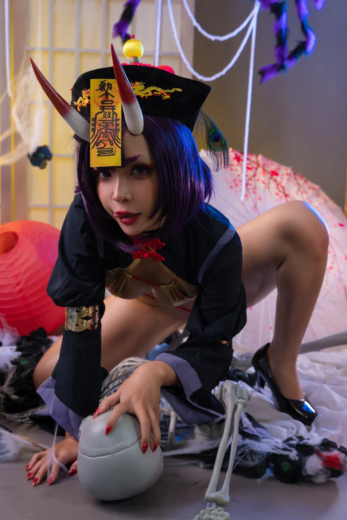 Cosplay Umeko.J Shuten Douji Jiangshi Set.01