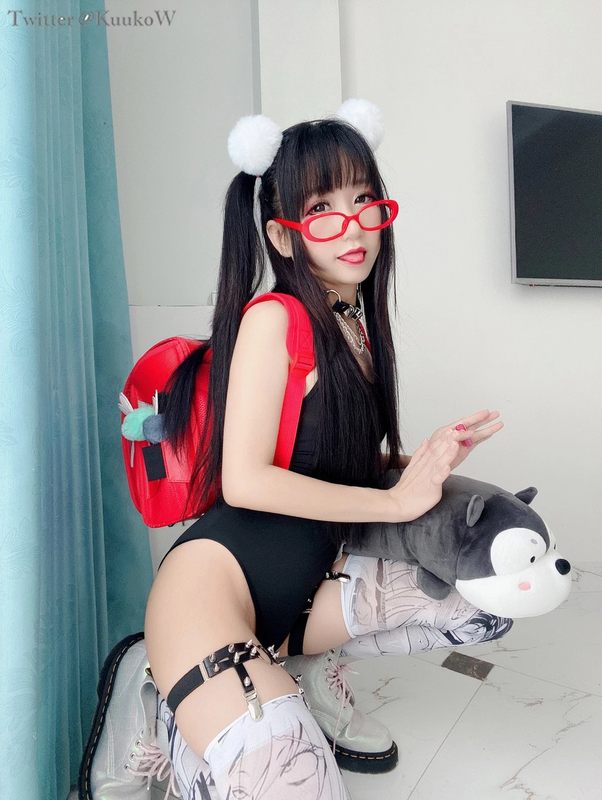 Cosplay KuukoW クー子 Megane Chan