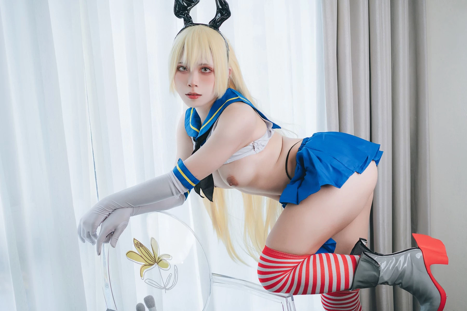 Cosplay 浵卡Tokar Shimakaze Kancolle