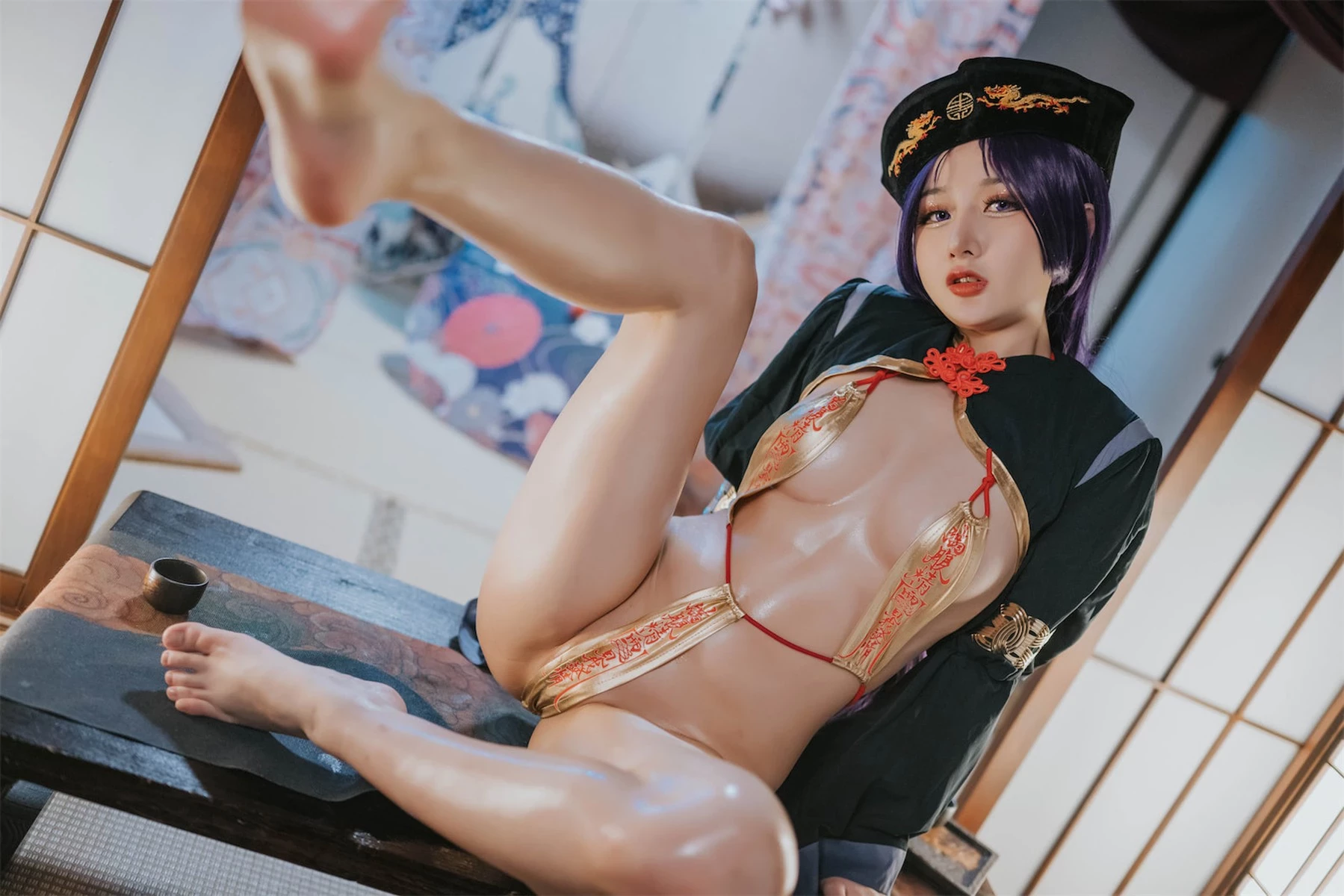 Cosplay 您的蛋蛋 源賴光殭屍