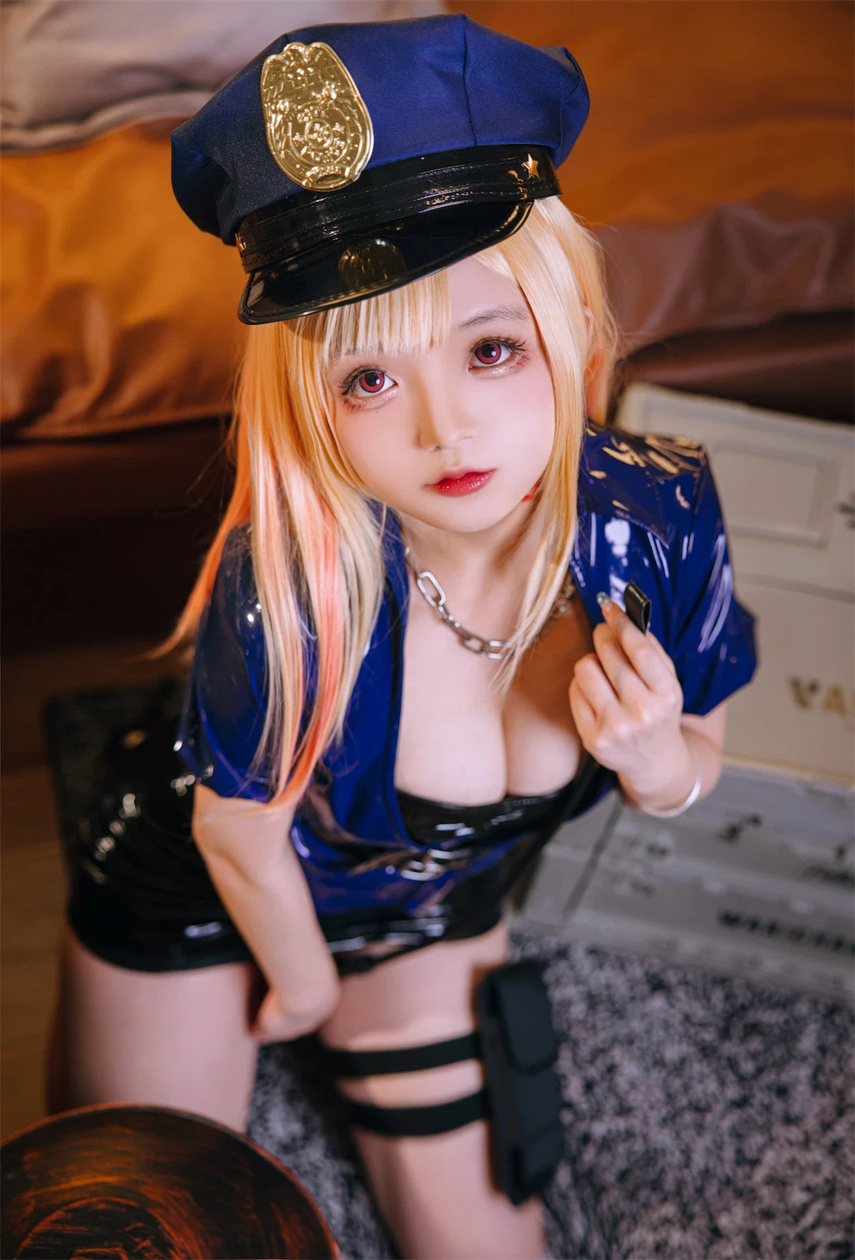 Cosplay 日奈嬌 喜多川海夢女警