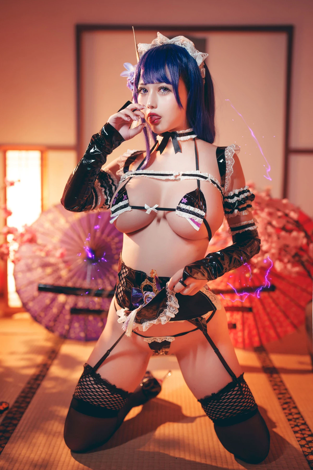 Cosplay 沖田凜花Rinka 雷電將軍