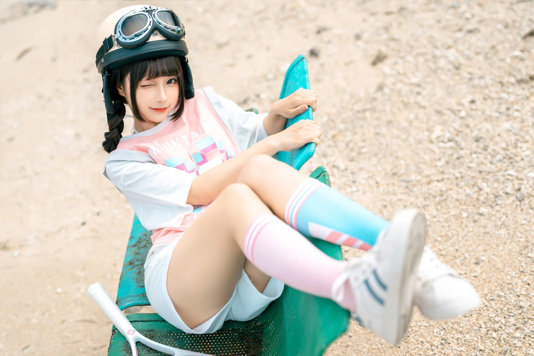 Cosplay 蠢沫沫 Chunmomo Electric Car Set.01