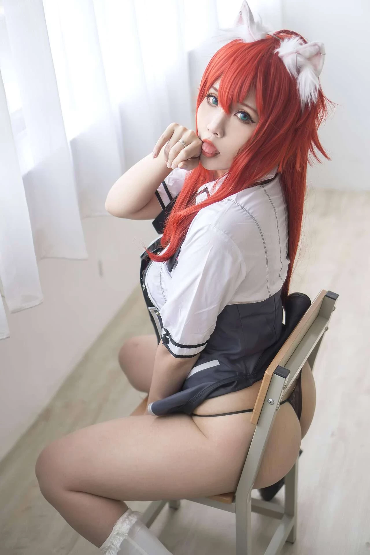 Hane Ame feat Hana Bunny Himejima x Rias Gremory