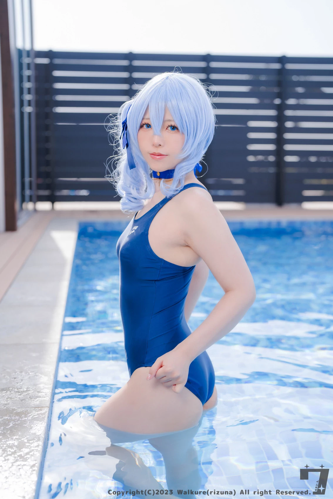 Rizuna - Hoshimachi Suisei school swimsuit