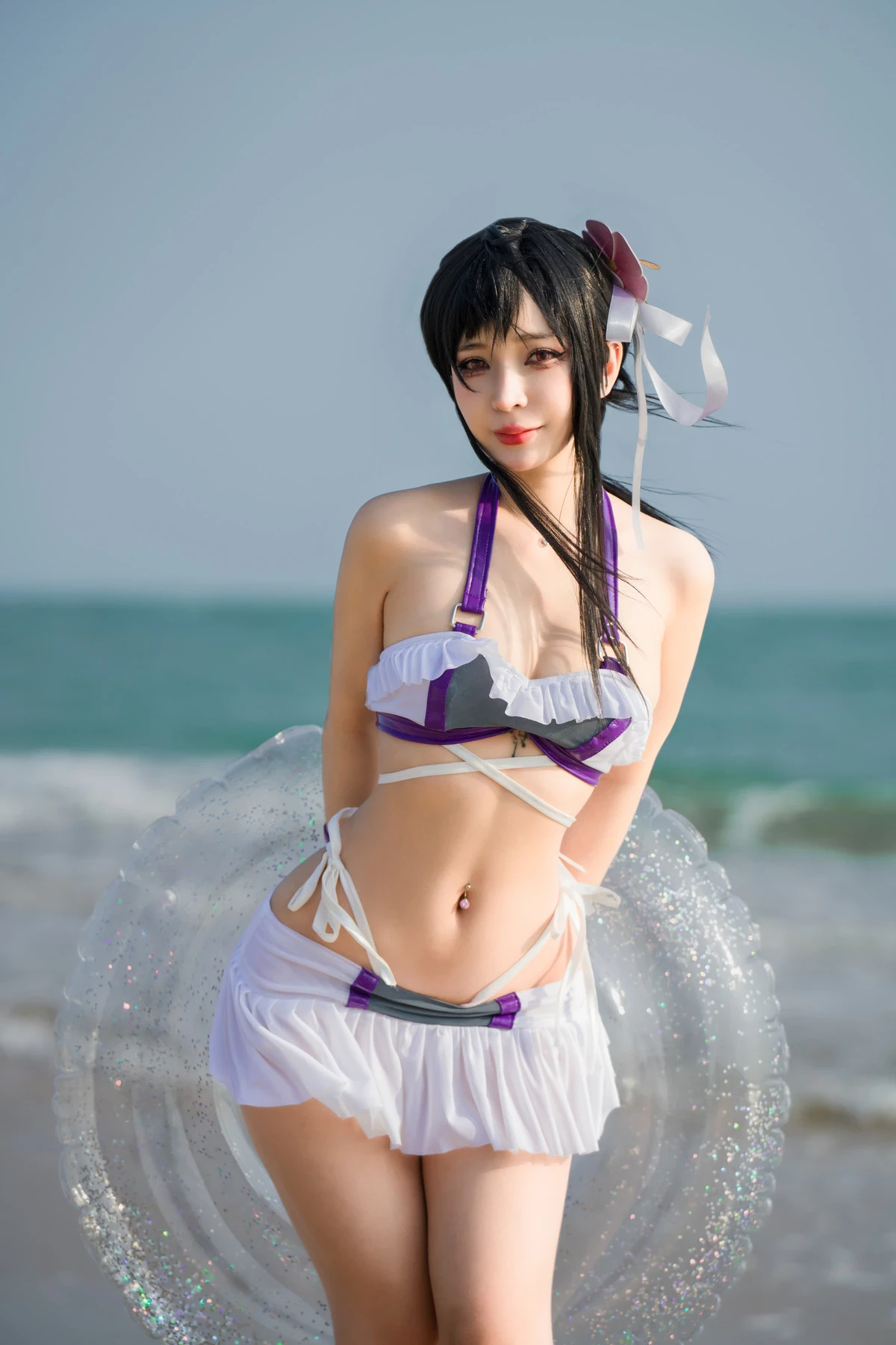 Cosplay Umeko.J Tifa Swimsuit Set.02