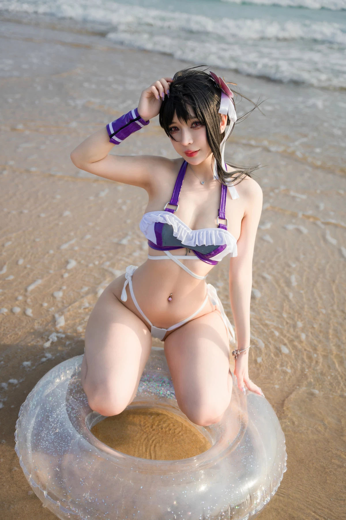 Cosplay Umeko.J Tifa Swimsuit Set.02